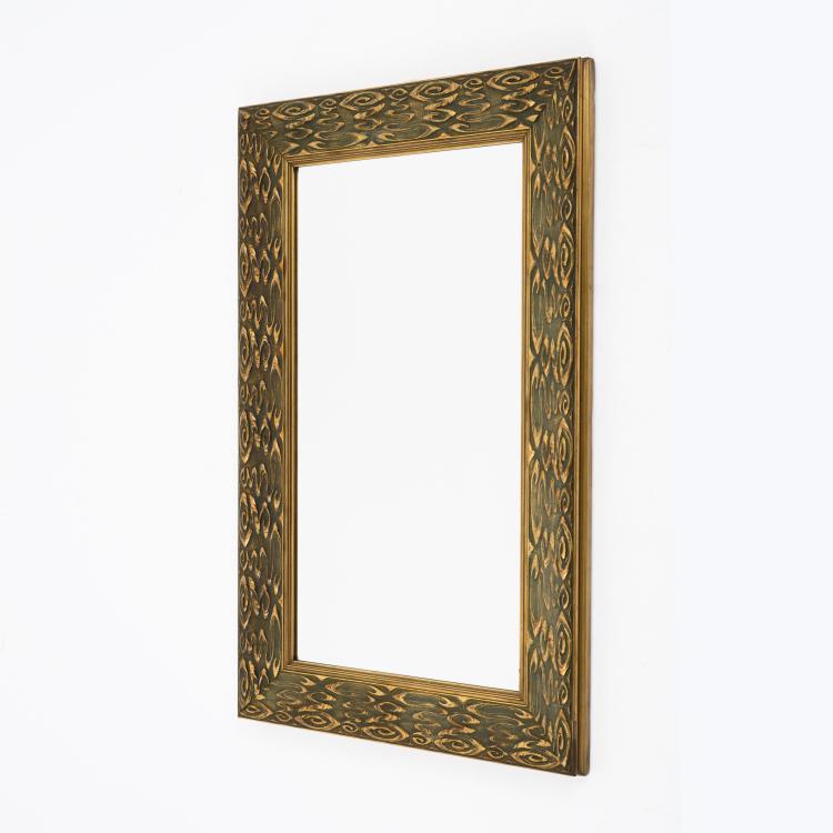 Hauptbild zu Objekt, Wall mirror, c.1900, Hermann Obrist, Obrist, Hermann, 162C 340