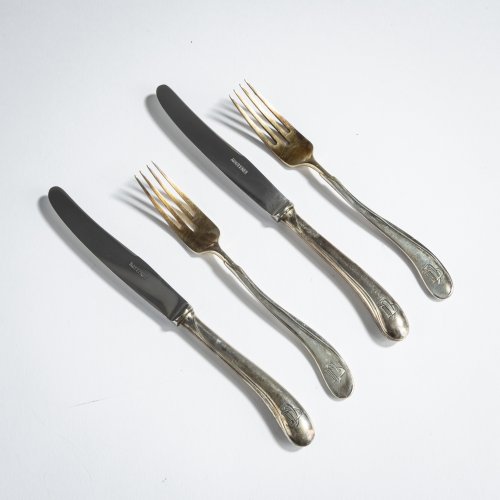 Fruit cutlery from the 'Tulips' cutlery, 1898/99