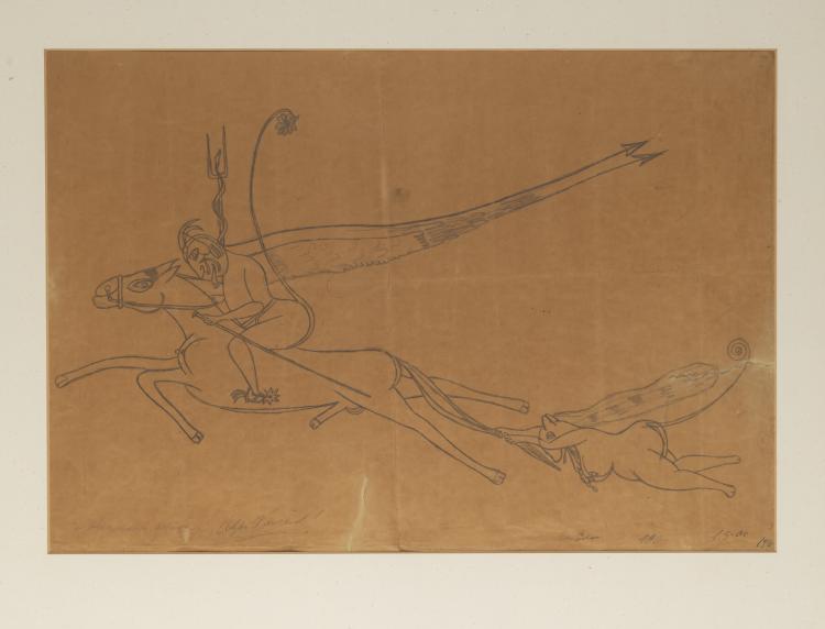 Hauptbild zu Objekt, 'Die letzte moralische Hoffnung', 1960, Friedrich Schr&ouml;der Sonnenstern, 163D 601