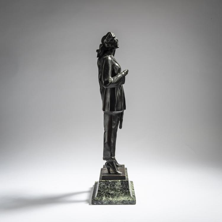 Bild 1 zu Objekt, Frau mit Zigarette, um 1928, Bruno Zach, 162C 316