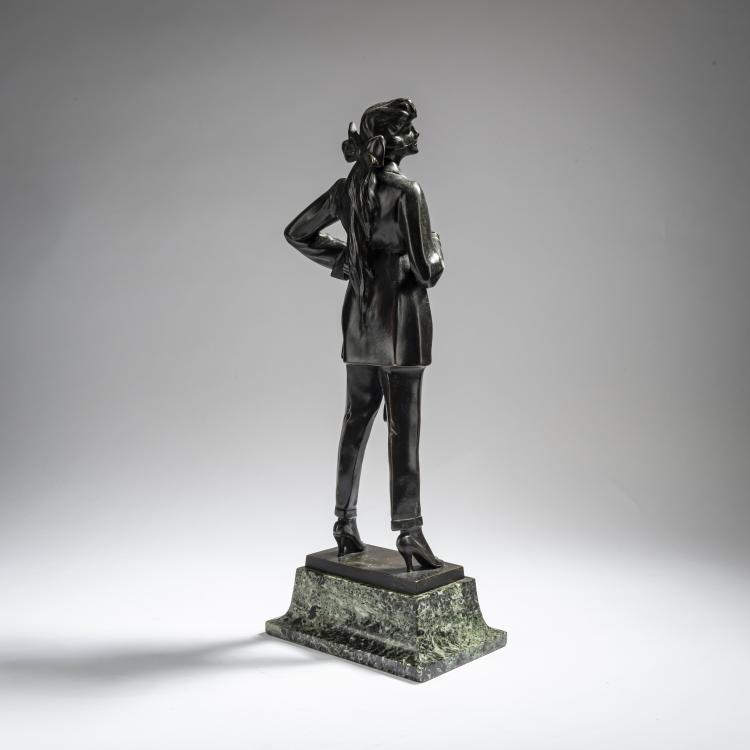 Bild 2 zu Objekt, Frau mit Zigarette, um 1928, Bruno Zach, 162C 316