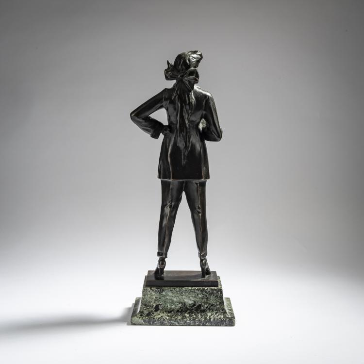 Bild 3 zu Objekt, Frau mit Zigarette, um 1928, Bruno Zach, 162C 316