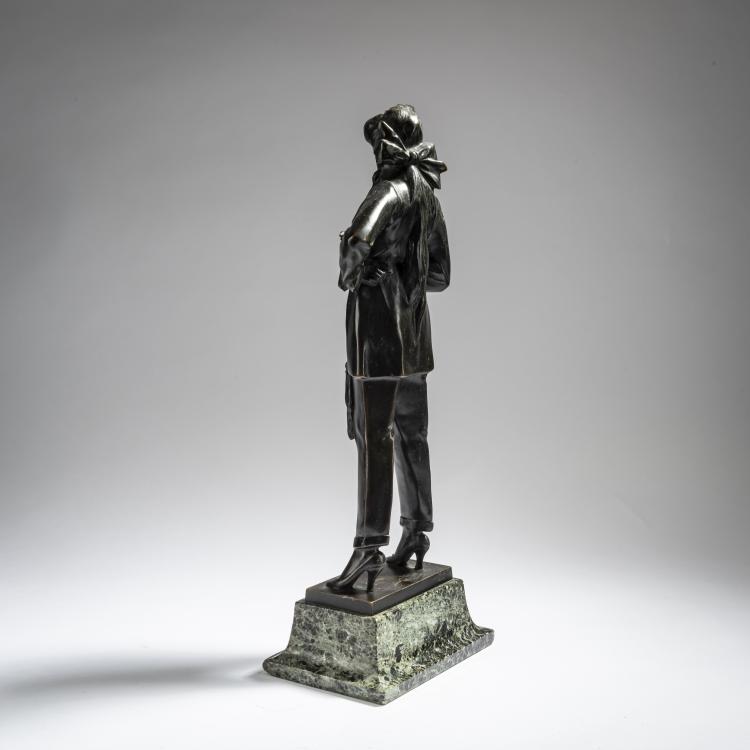 Bild 4 zu Objekt, Frau mit Zigarette, um 1928, Bruno Zach, 162C 316