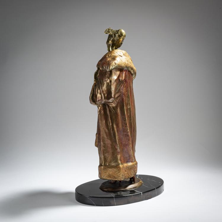 Bild 6 zu Objekt, Frau im Pelzmantel, um 1928, Bruno Zach, 162C 317