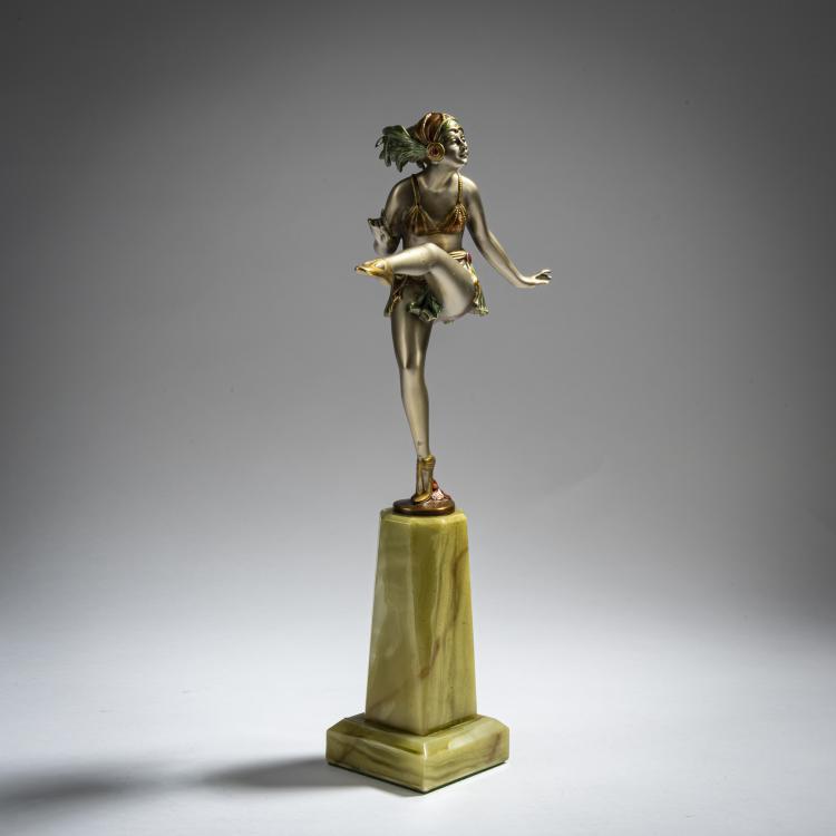 Bild 1 zu Objekt, T&auml;nzerin, um 1925, Bruno Zach, 162C 315