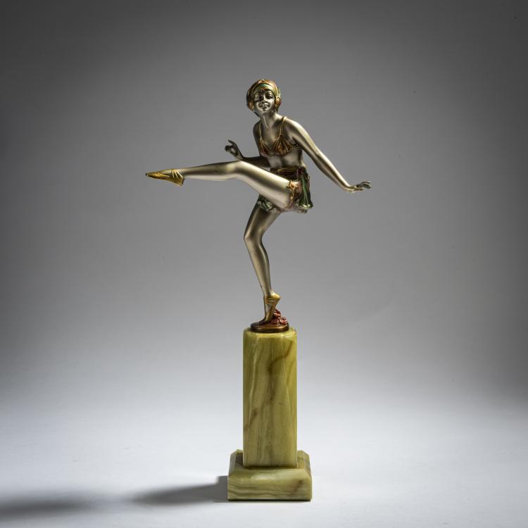 Bild 2 zu Objekt, T&auml;nzerin, um 1925, Bruno Zach, 162C 315