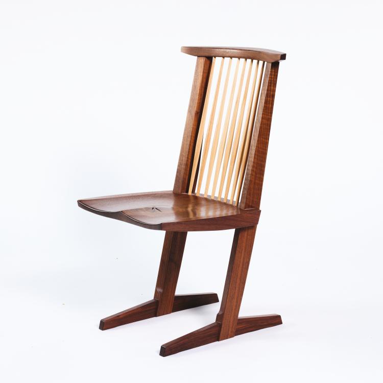 Bild 2 zu Objekt, 'Conoid chair', 1988, Mira Nakashima, Nakashima Studios, New Hope, Pennsylvania, 163C 539