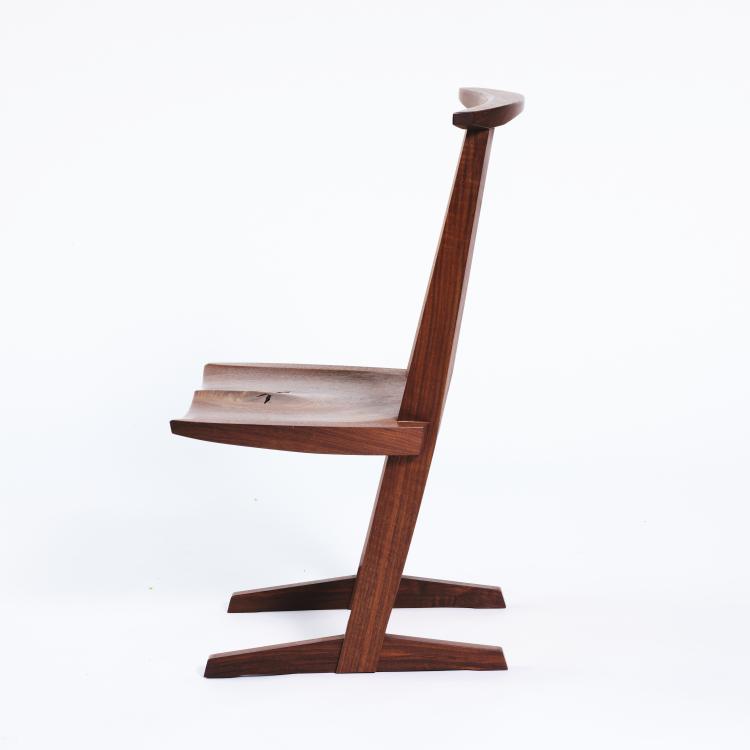 Bild 3 zu Objekt, 'Conoid chair', 1988, Mira Nakashima, Nakashima Studios, New Hope, Pennsylvania, 163C 539