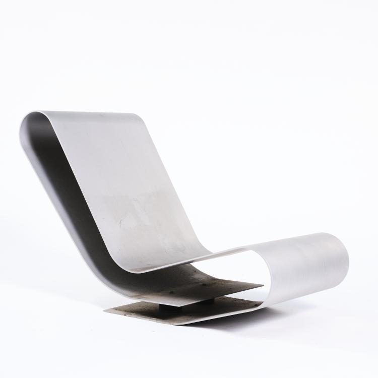 Bild 2 zu Objekt, Sessel 'Loop chair LC 95A', 1993-95, Maarten van Severen, Top Mouton, Br&uuml;ssel, 163C 279