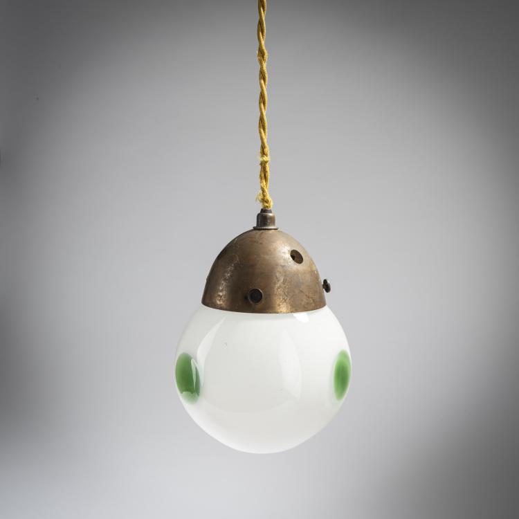 Bild 1 zu Objekt, H&auml;ngeleuchte, um 1900, Koloman Moser (im Stile von), Wien, 162B 256