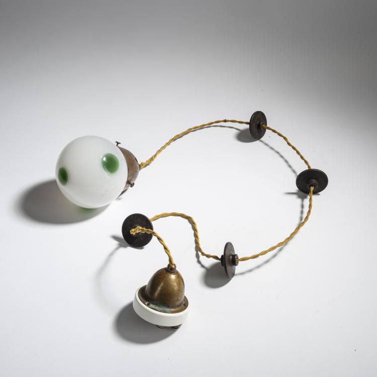 Bild 3 zu Objekt, H&auml;ngeleuchte, um 1900, Koloman Moser (im Stile von), Wien, 162B 256