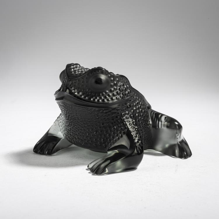 Hauptbild zu Objekt, Frog 'Gr&eacute;goire', 1973, Marc Lalique, Lalique, Wingen-Sur-Moder, 162A 49