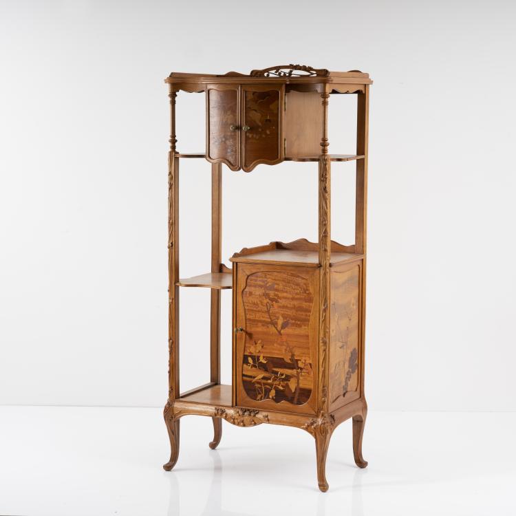 Bild 2 zu Objekt, Musikschr&auml;nkchen 'Aub&eacute;pines et Cl&eacute;matites', 1898, Louis Majorelle, Majorelle, Louis, Nancy, 162C 334