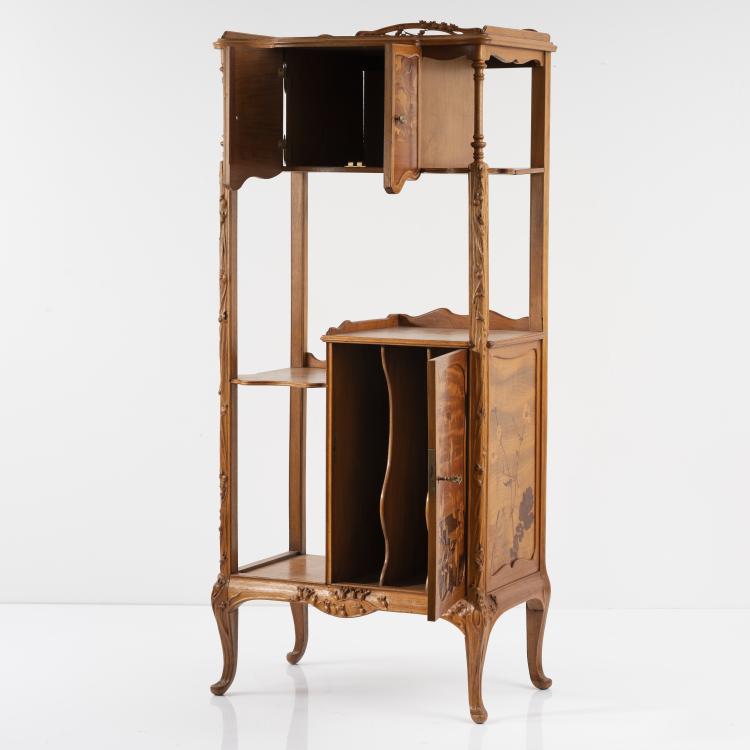 Bild 3 zu Objekt, Musikschr&auml;nkchen 'Aub&eacute;pines et Cl&eacute;matites', 1898, Louis Majorelle, Majorelle, Louis, Nancy, 162C 334