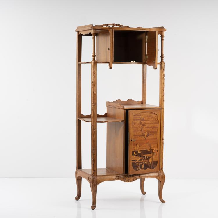 Bild 4 zu Objekt, Musikschr&auml;nkchen 'Aub&eacute;pines et Cl&eacute;matites', 1898, Louis Majorelle, Majorelle, Louis, Nancy, 162C 334