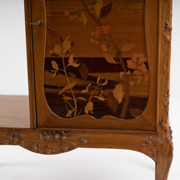 Bild 7 zu Objekt, Musikschr&auml;nkchen 'Aub&eacute;pines et Cl&eacute;matites', 1898, Louis Majorelle, Majorelle, Louis, Nancy, 162C 334