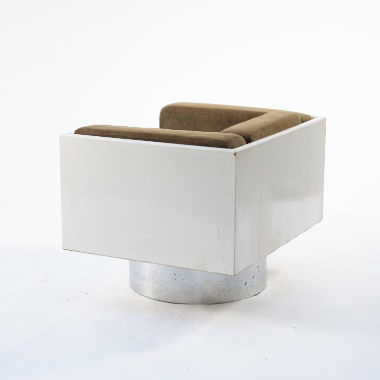 Bild 3 zu Objekt, Easy chair, 1955, Pierre Guariche (attributed),Joseph-Andr&eacute; Motte (attributed),Michel Mortier (attributed), Steiner Meubles, Paris (zugeschrieben), 163C 409