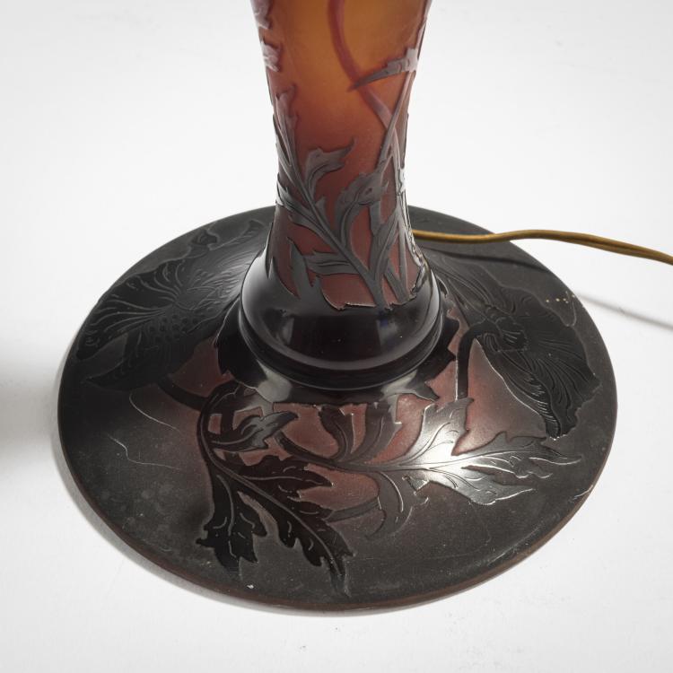 Bild 3 zu Objekt, Tischleuchte 'Coquelicots', 1919-25, Nicolas, Paul, Nancy; D'Argental, 162B 193