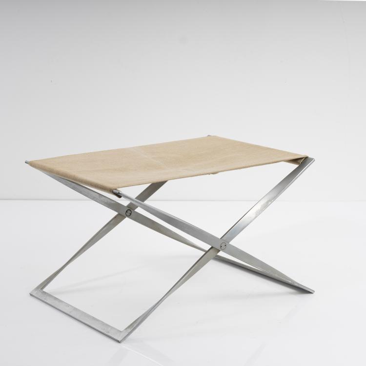 Bild 1 zu Objekt, 'PK-41' - 'PK-91' folding stool, 1961, Poul Kjaerholm, Kold Christensen, Kopenhagen, 163F 1136