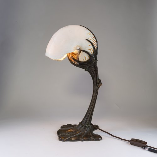 Nautilus table light, c. 1900