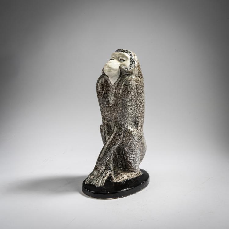 Bild 4 zu Objekt, Pavian, 1912-16, Eduard Klablena, Langenzersdorf, 162C 488