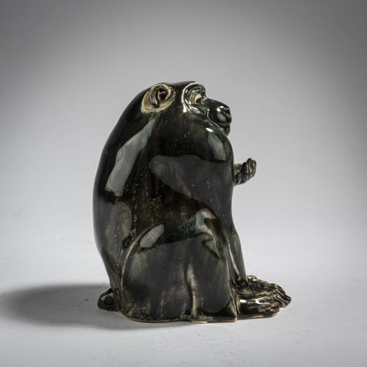 Bild 3 zu Objekt, Baboon, c. 1920, Eduard Klablena, Langenzersdorf, 162C 491