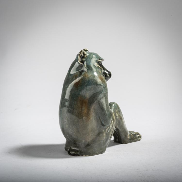 Bild 3 zu Objekt, Bear baboon, c. 1920, Eduard Klablena, Langenzersdorf, 162C 492