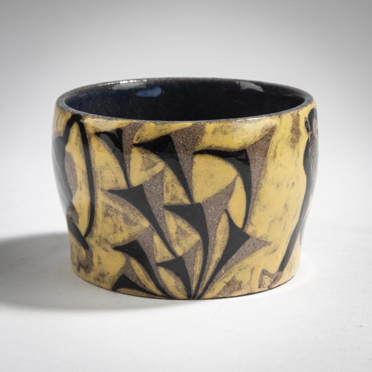 Bild 2 zu Objekt, Small cachepot with monkeys, c. 1920, Eduard Klablena, Langenzersdorf, 162C 494