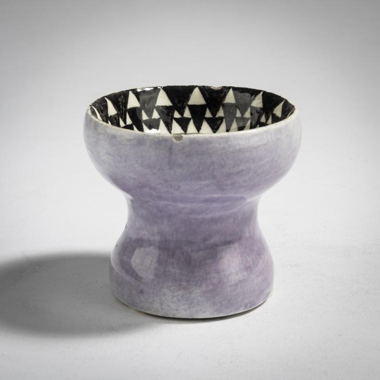 Hauptbild zu Objekt, Centerpiece with owl, c. 1920, Eduard Klablena, Langenzersdorf, 162C 496