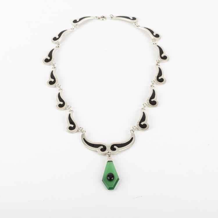 Hauptbild zu Objekt, Collier, c. 1925, Deutschland, 162C 411