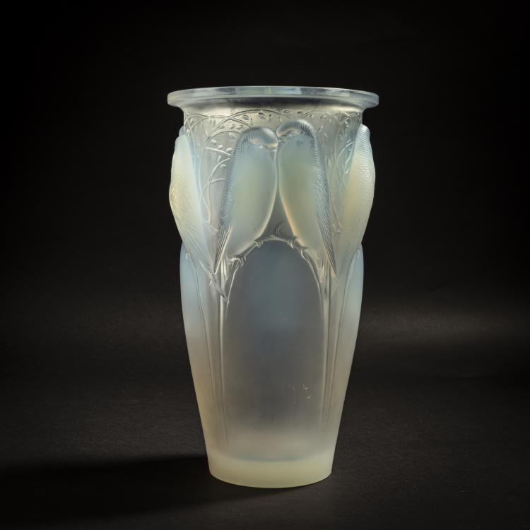 Hauptbild zu Objekt, Vase 'Ceylan', 1924, Ren&eacute; Lalique, Lalique, Wingen-sur-Moder, 162A 9