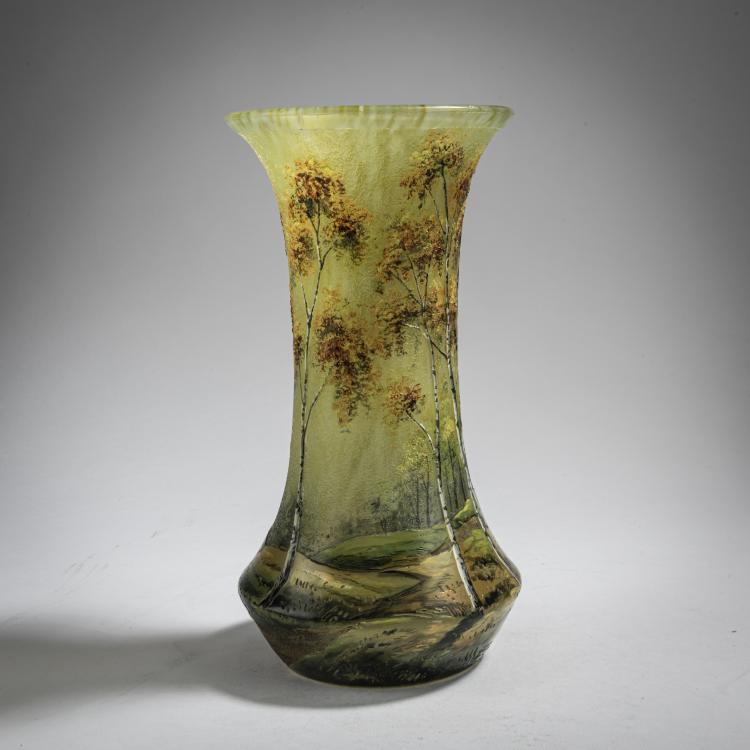 Bild 2 zu Objekt, 'Lamartine'-Vase 'Paysage', um 1910, Legras & Cie., Saint-Denis, 162B 182