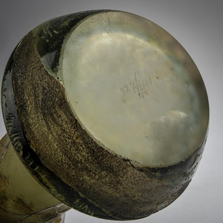 Bild 3 zu Objekt, 'Lamartine'-Vase 'Paysage', um 1910, Legras & Cie., Saint-Denis, 162B 182