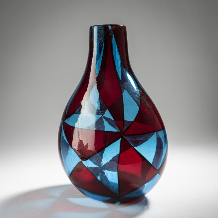 Bild 1 zu Objekt, Vase 'Intarsio', 1961, Ercole Barovier, Barovier & Toso, Murano, 164C 635