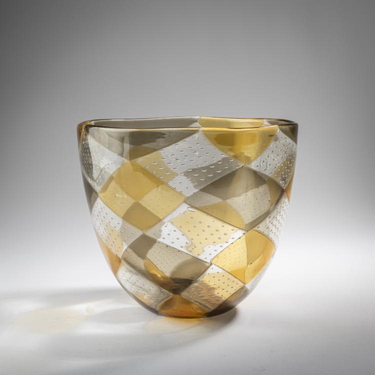 Hauptbild zu Objekt, Vase 'Intarsio', 1961-63, Ercole Barovier, Barovier & Toso, Murano, 164C 636