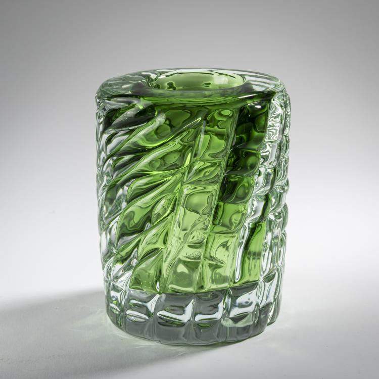 Hauptbild zu Objekt, Vase 'Sommerso', c. 1970, Mario Pinzoni, Seguso Vetri d'Arte, Murano, 164C 670