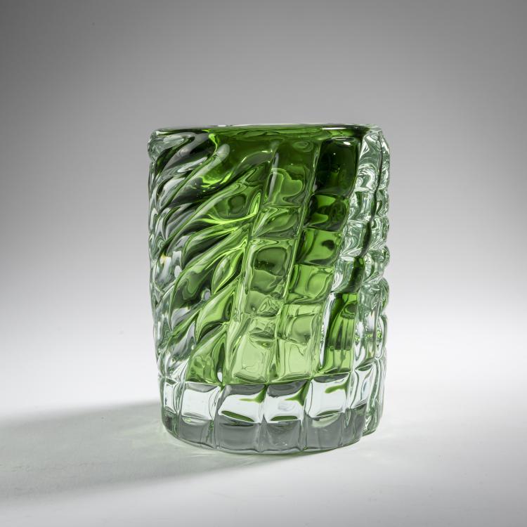 Bild 1 zu Objekt, Vase 'Sommerso', c. 1970, Mario Pinzoni, Seguso Vetri d'Arte, Murano, 164C 670
