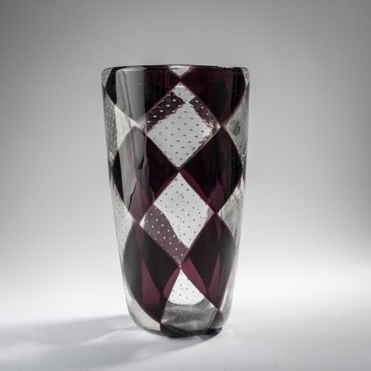 Bild 4 zu Objekt, 'Intarsio' vase, 1961-63, Ercole Barovier, Barovier & Toso, Murano, 164C 637