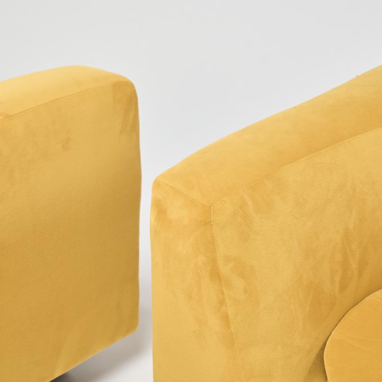 Bild 6 zu Objekt, Two 'Elliptiques' easy chairs, c. 1965, Bernard Govin, Saporiti, Italien, 169A 123