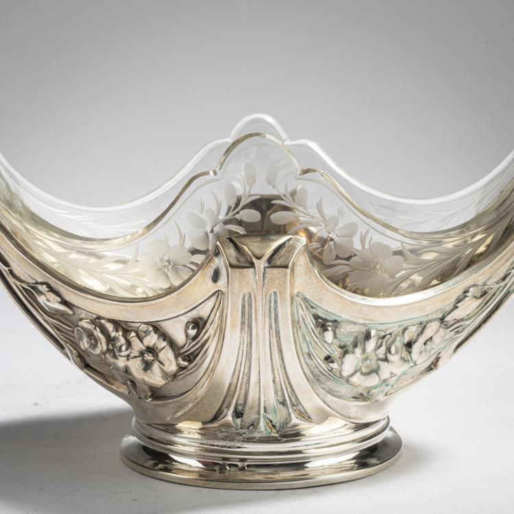 Bild 4 zu Objekt, Flower basket, c. 1900, Pegau, Adolf, Pforzheim (wohl), 162C 427