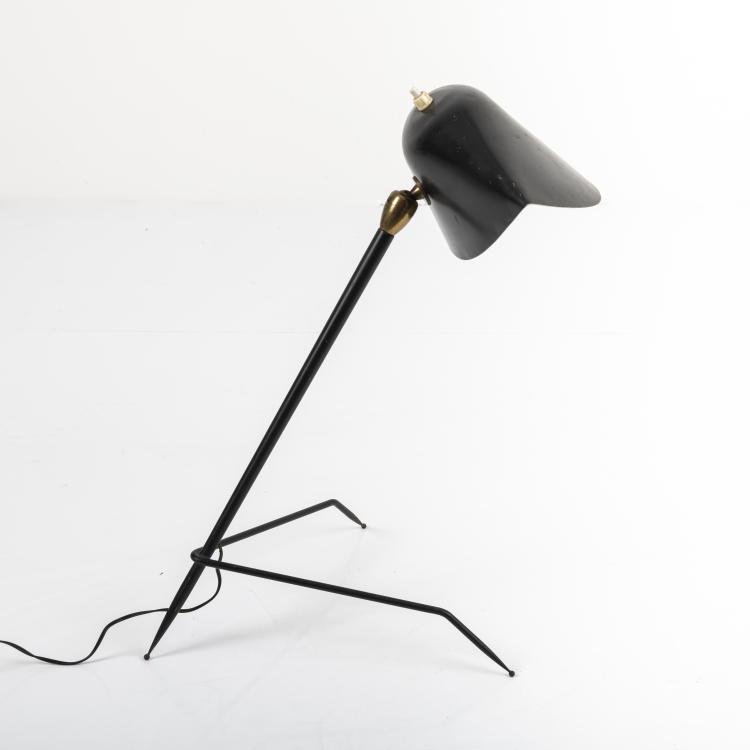 Hauptbild zu Objekt, Tischleuchte 'Tr&eacute;pied', 1954, Serge Mouille, Steph Simon, Paris, 163C 414