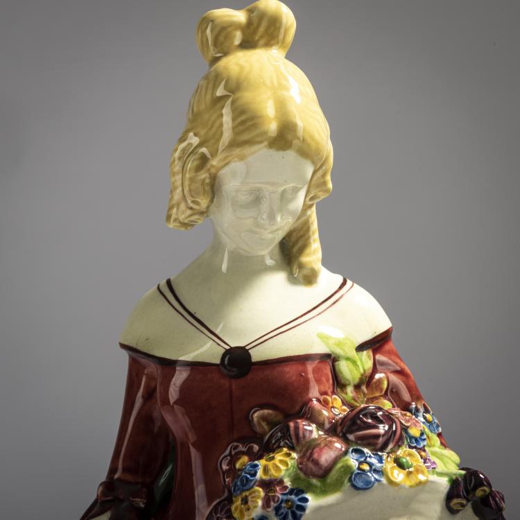 Bild 4 zu Objekt, 'Summer', c.1912, Johanna Meier-Michel, Busch & Ludescher, Wiener Kunstkeramische Werkst&auml;tten, 162C 465