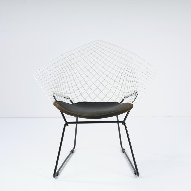 Bild 2 zu Objekt, 'Diamond chair' - '422', 1952, Harry Bertoia, Knoll International, New York, 163C 517