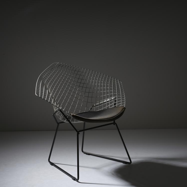 Bild 6 zu Objekt, 'Diamond chair' - '422', 1952, Harry Bertoia, Knoll International, New York, 163C 517