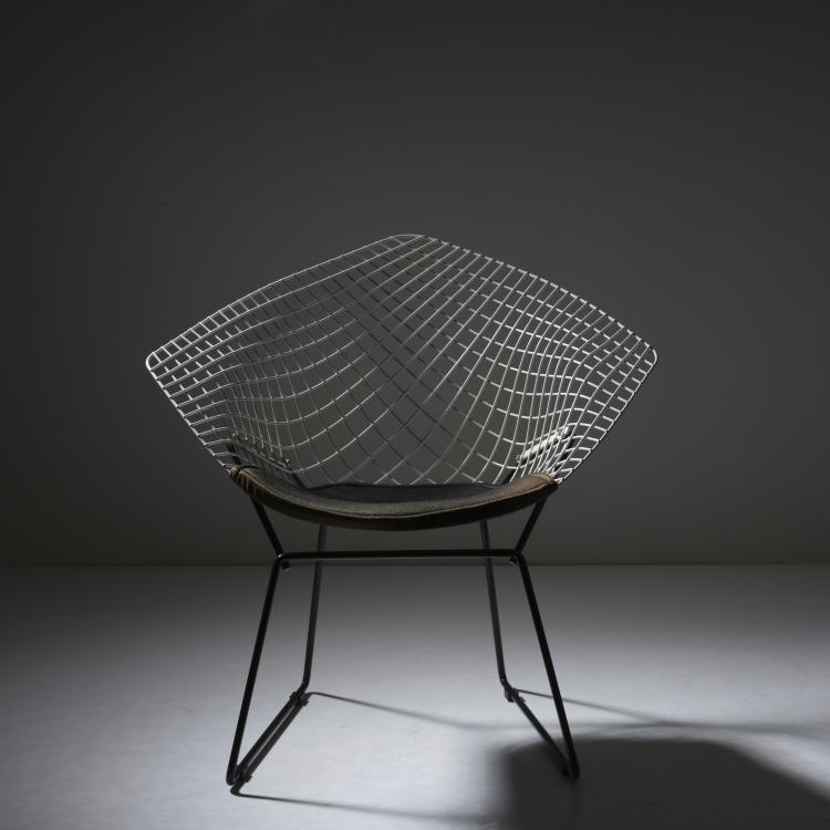 Bild 7 zu Objekt, 'Diamond chair' - '422', 1952, Harry Bertoia, Knoll International, New York, 163C 517