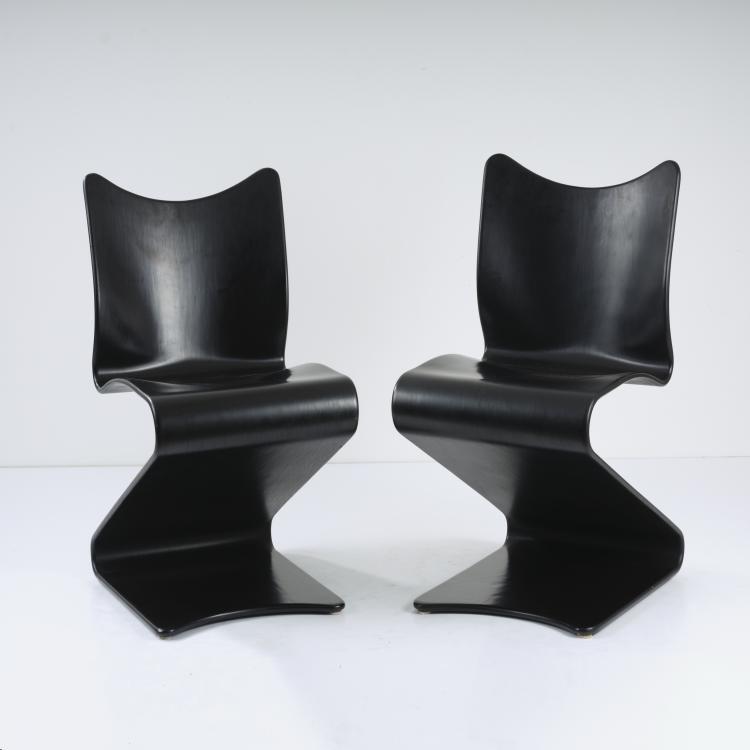 Bild 4 zu Objekt, Stuhl 'S - chair' - '275', 1965, Verner Panton, Sommer, August f&uuml;r Thonet, Frankenberg, 163C 495