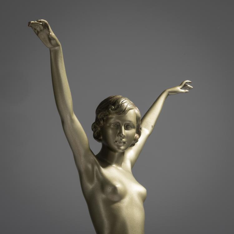 Bild 1 zu Objekt, T&auml;nzerin, um 1930, Ferdinand Preiss, Preiss & Kassler, Berlin, 165C 320