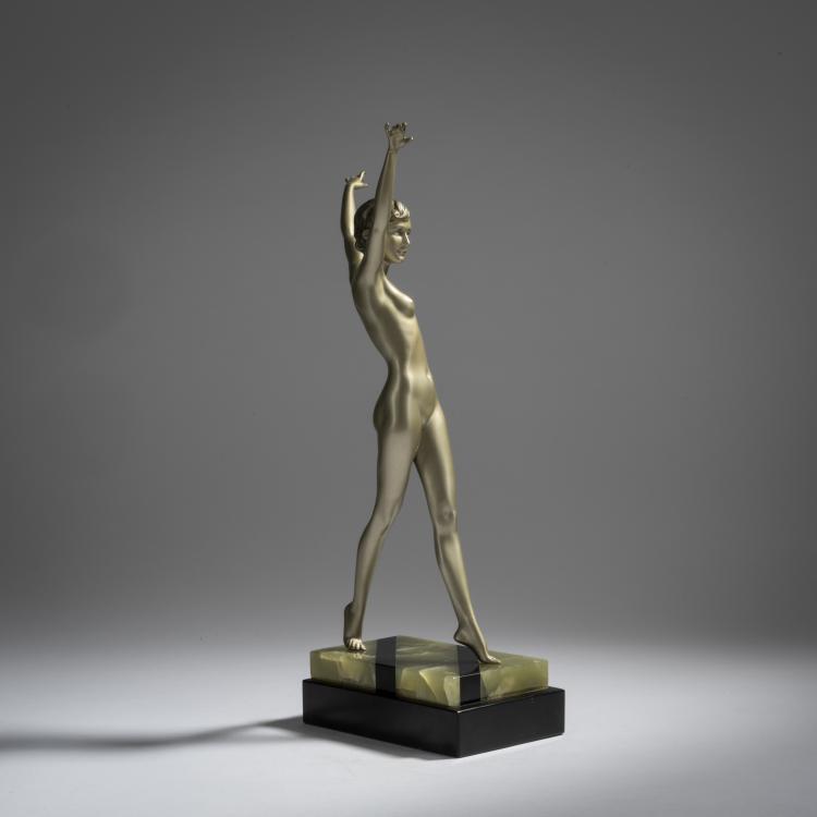 Bild 3 zu Objekt, T&auml;nzerin, um 1930, Ferdinand Preiss, Preiss & Kassler, Berlin, 165C 320