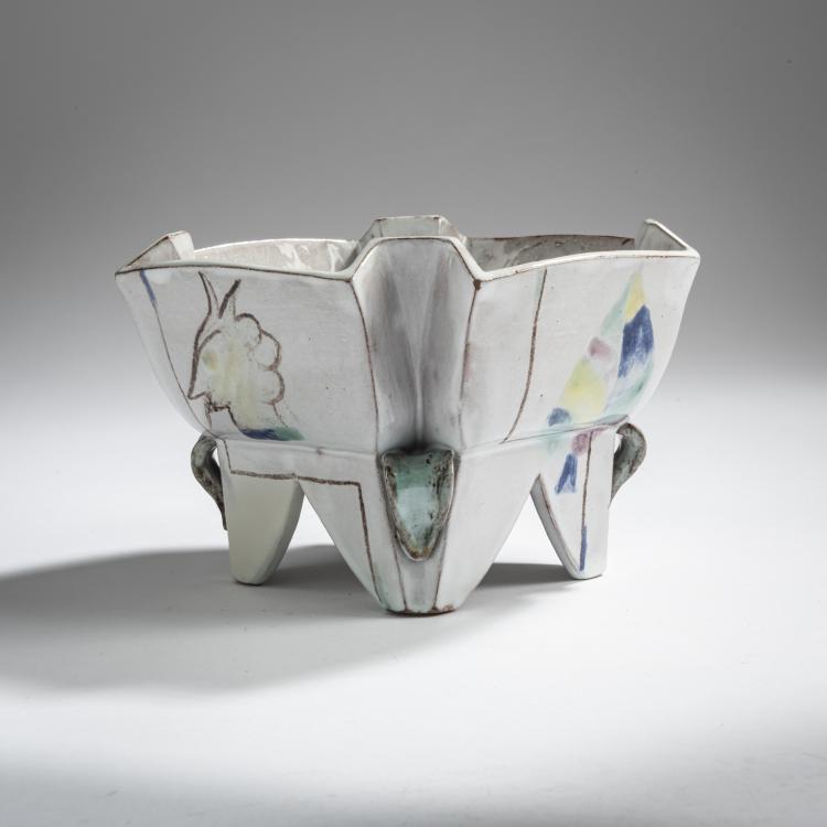 Bild 1 zu Objekt, Bowl, 1921, Hilde Jesser, Wiener Werkst&auml;tte, 162C 526