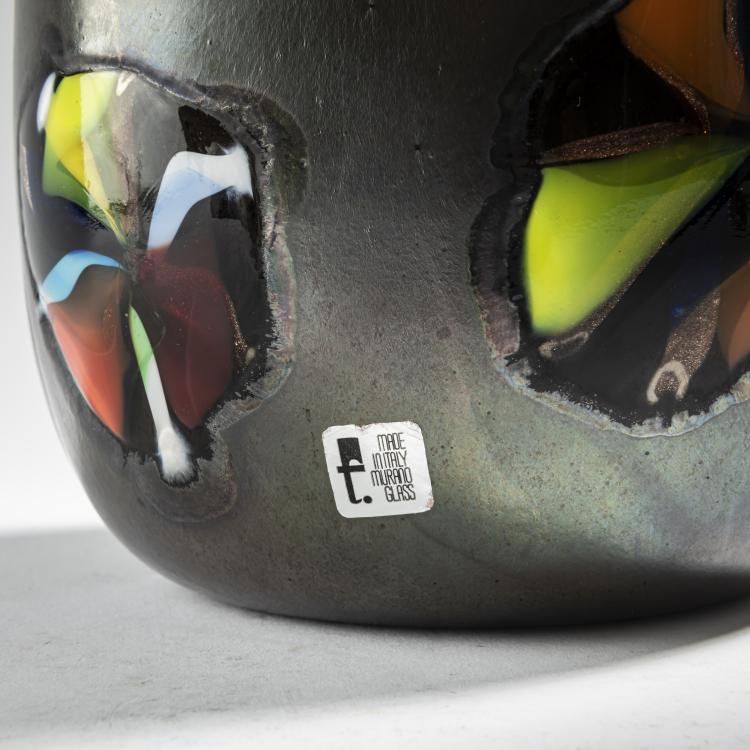 Bild 3 zu Objekt, 'Nerox stellato' vase, 1954, Toso, Fratelli, Murano, 164C 698